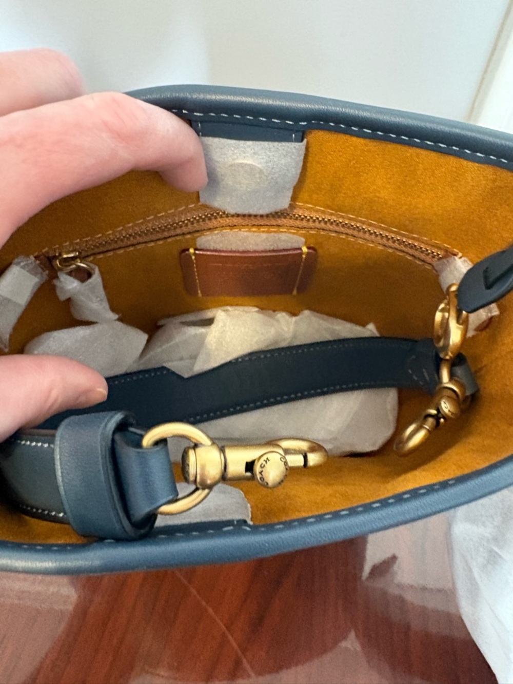 Coach CJ827 Dakota Bucket Bag 16 - Picture 6 of 9